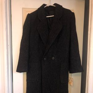 Vintage Multi-color Long Winter Dress Coat